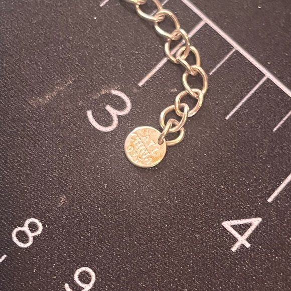 Sterling Silver Chevron Amethyst Pendant Necklace 925 Purple Banded Quartz - Picture 10 of 11